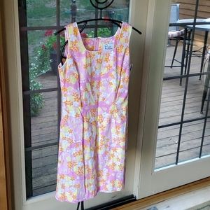 Lilly Pulitzer Sz 4P Night Lights Fireflies Dress